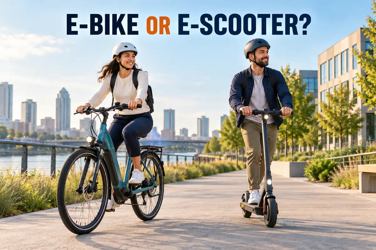 Electric Bike VS Electric Scooter