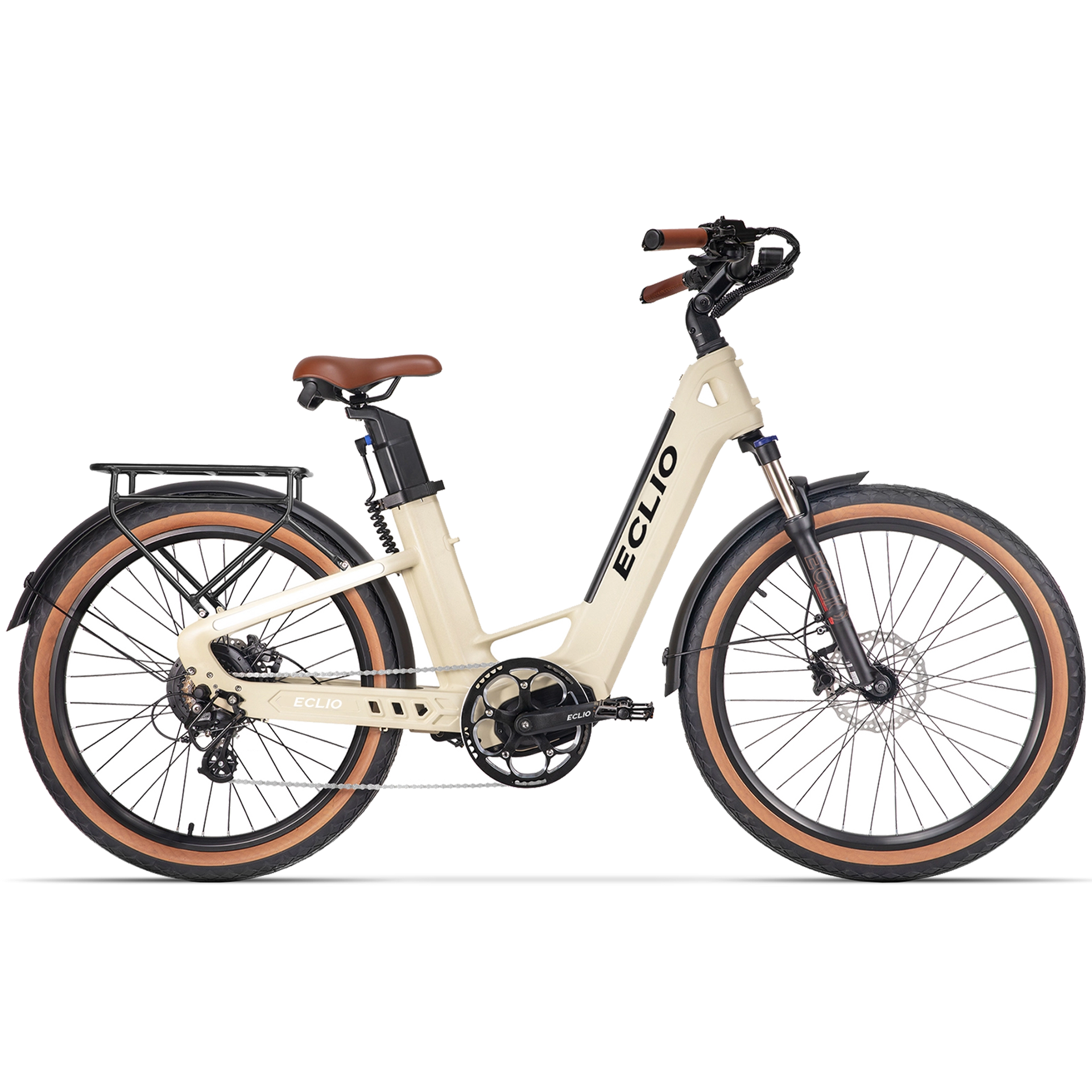 evo kallio electric bicycle E-Tec 1-1/8" 17D 110mm 25.4, Black Threadless E-Tec, 1-1/8x100mm 25.4, Black Evo Kallio - Mill Town