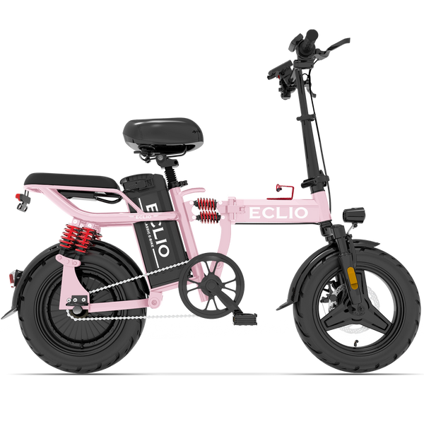 yiilove electric bicycle ECLIO M1 Folding Bike | DDC M1 detachable cooler Hook Fish and Chicken221 Up to 330 lbs Gear Ratio:LH 7.1:1