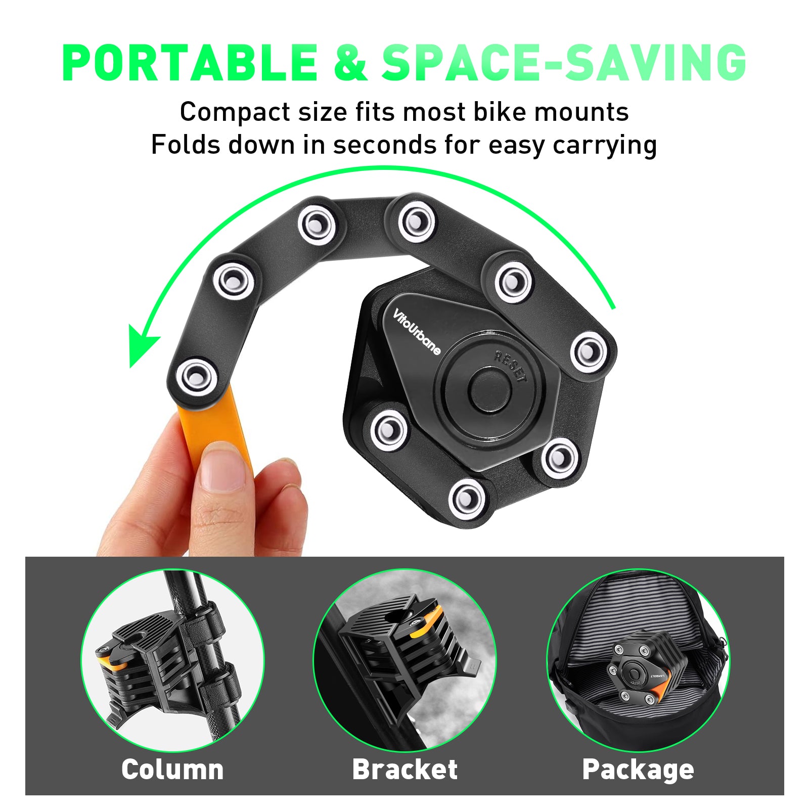 ECLIO Password Folding Lock