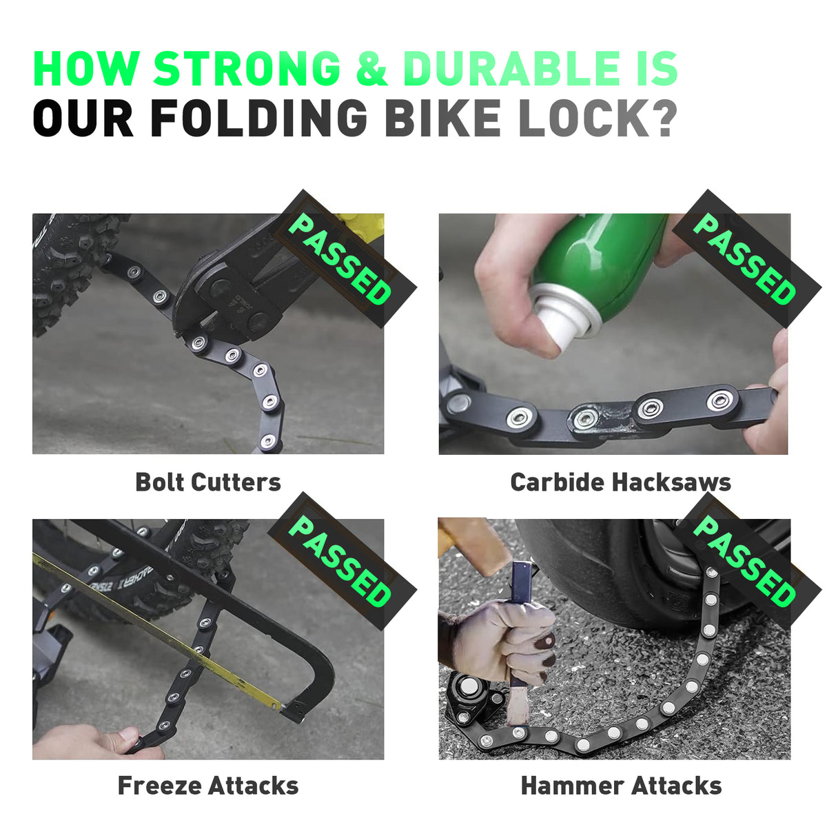 ECLIO Password Folding Lock