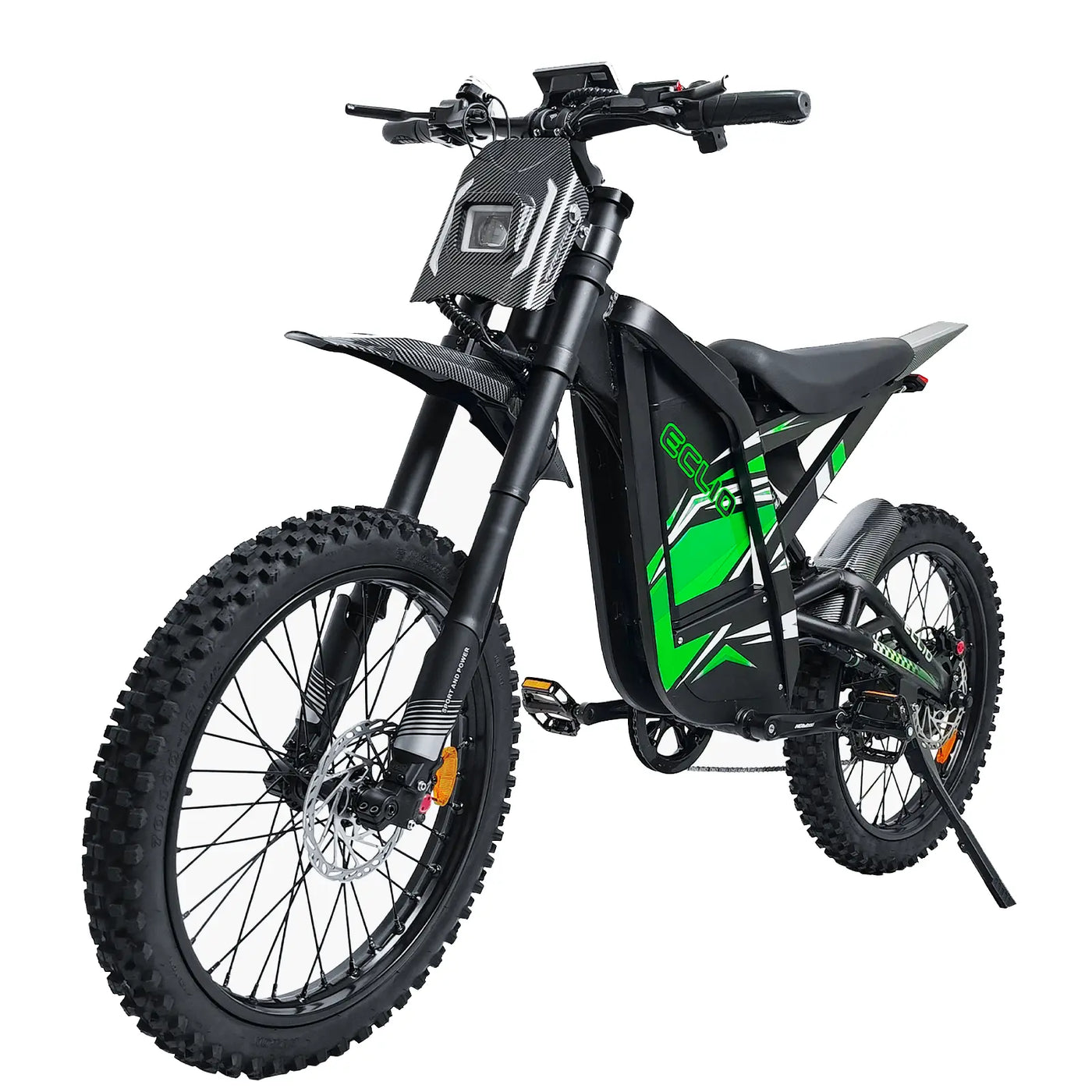 Eclio D01 Electric Dirt Bike for Adults, 4500W Peak Motor 40MPH Electric Motorcycle, 48V 30Ah Removable Battery 70Miles Mountain EBike, Fat Tires Off-Road Electric Bicycle with Full Suspension